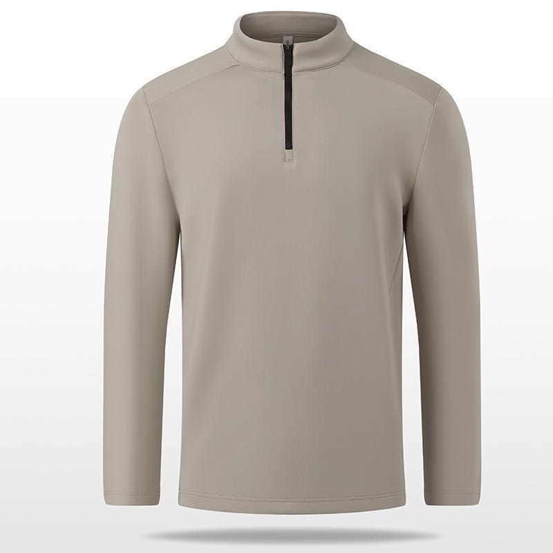 Tシャツ メンズ 男性用 秋冬 アウトドア スポーツ 伸縮性 長袖 ミドルネック インナー トップス 普段使い 部屋着