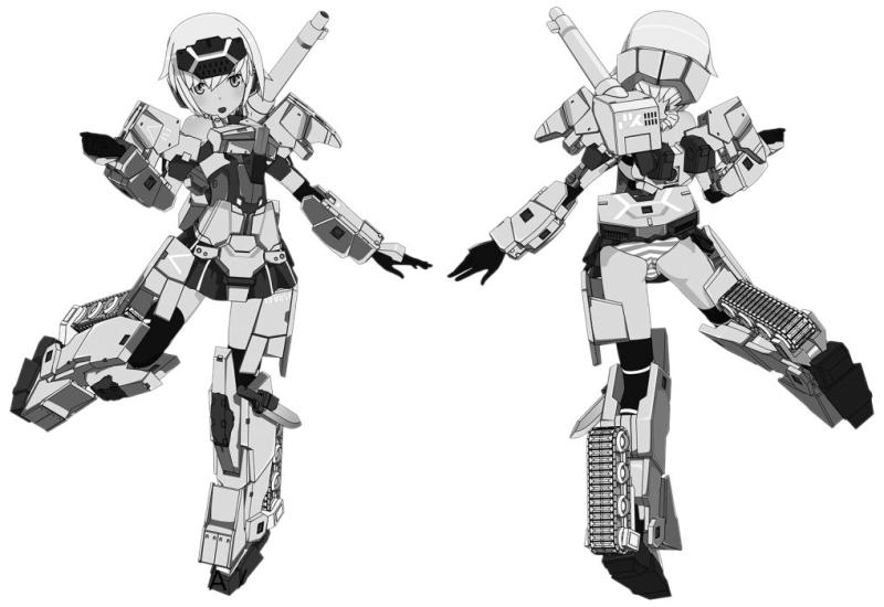 【中古】「フレームアームズ・ガール」4 Blu-rayプラモデル一揃いの道具[アニメ版 轟雷改]付)