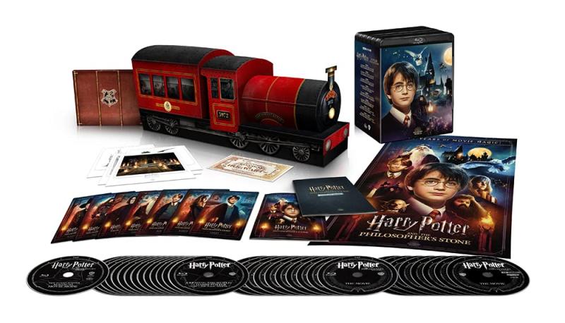 【中古】(1000セット生産/シリアル番号入り)ハリー・ポッター 8-Film ホグワーツ・エクスプレス コレクターズBOX (4K ULTRA HD&ブルーレイセット)(33枚組)[4K ULTRA HD + Blu-ray]