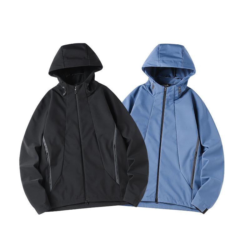 マウンテンパーカー 男性用 アウトドア 登山服 防水 防風 裏起毛 保温 アウター ジャケット