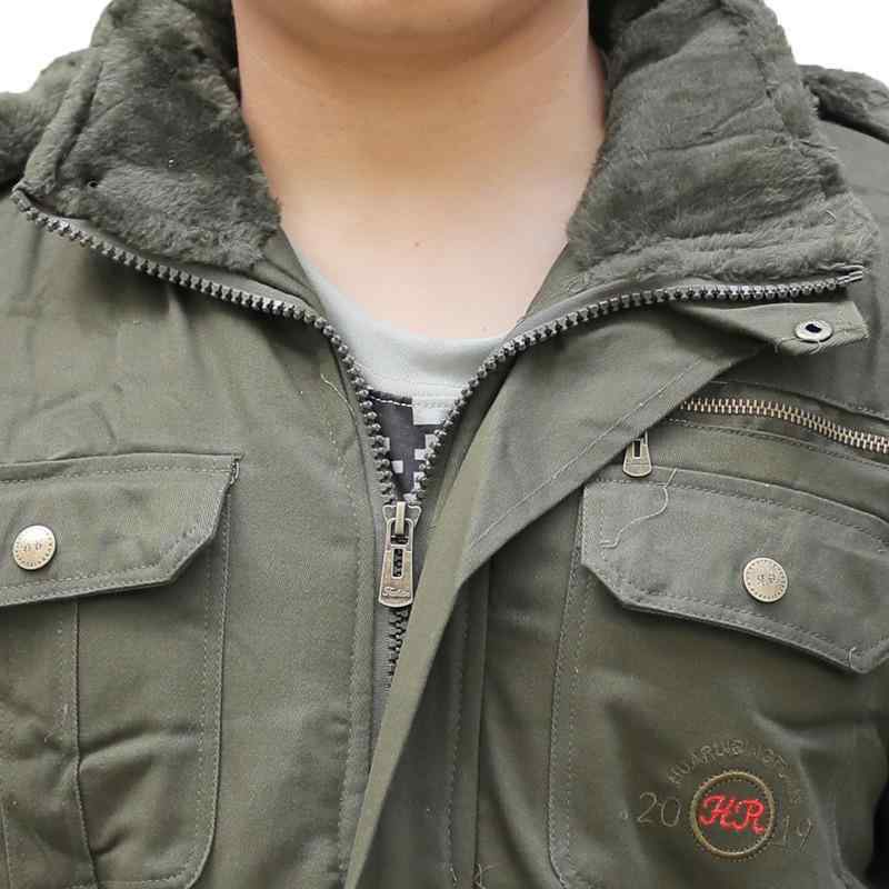 コート メンズ ミリタリージャケット 秋冬 裏起毛 暖かい 防寒 軍物 作業服 アウトドア カーキ2