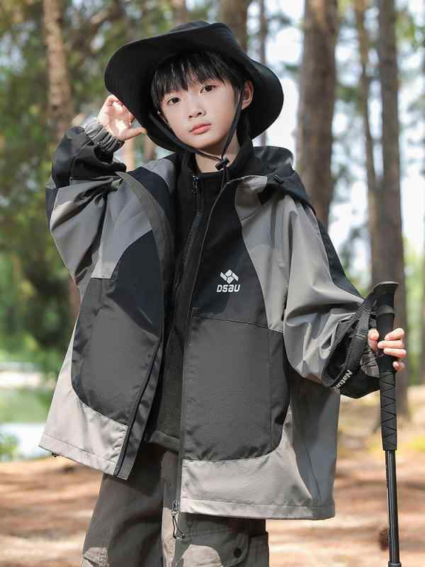 キッズ 男の子 アウター 秋冬 春秋 3way 取り外し可能 ジャケット アウトドア 防寒