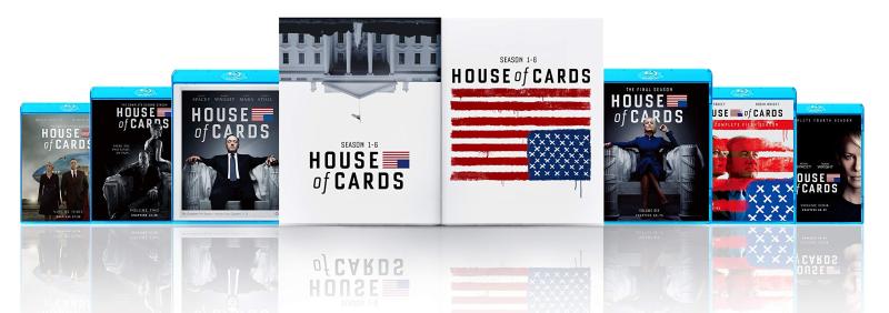 【中古】ハウス・オブ・カード 野望の階段 ブルーレイ コンプリートBOX [Blu-ray]｜ソファポテト