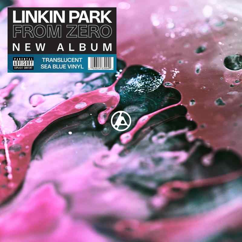 【中古】FROM ZERO [TRANSLUCENT SEA BLUE VINYL] - LINKIN PARK [Analog]