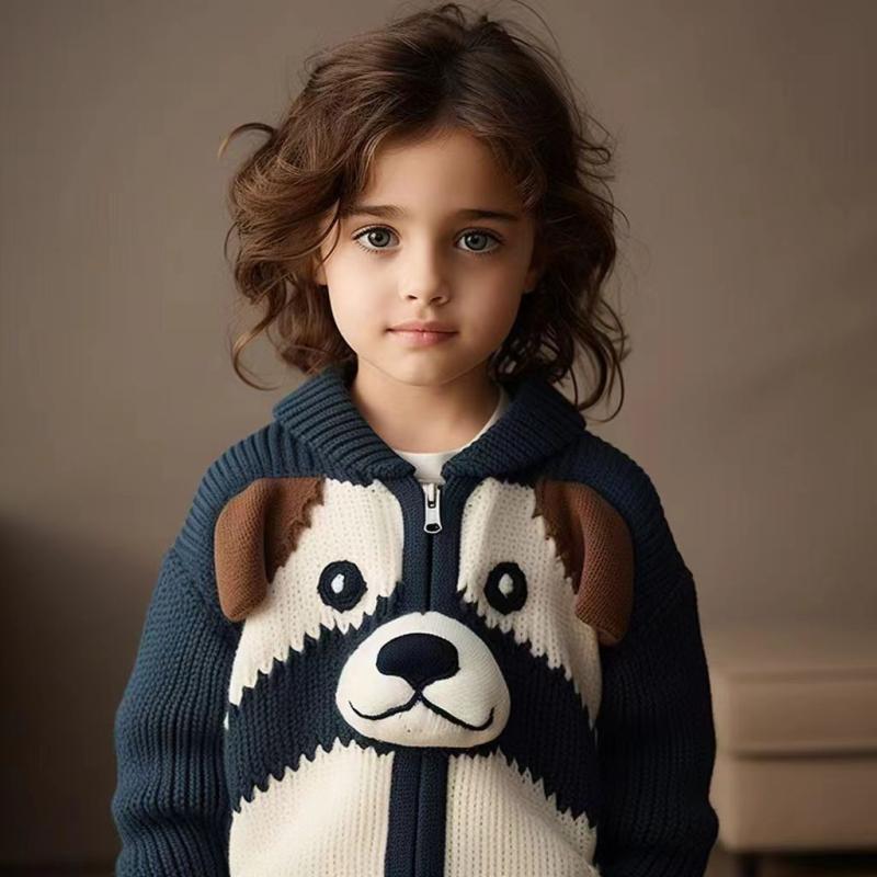 ニット 子供服 カーディガン 秋物 アウター ベビー服 かわいい 上着 乳幼児 春秋