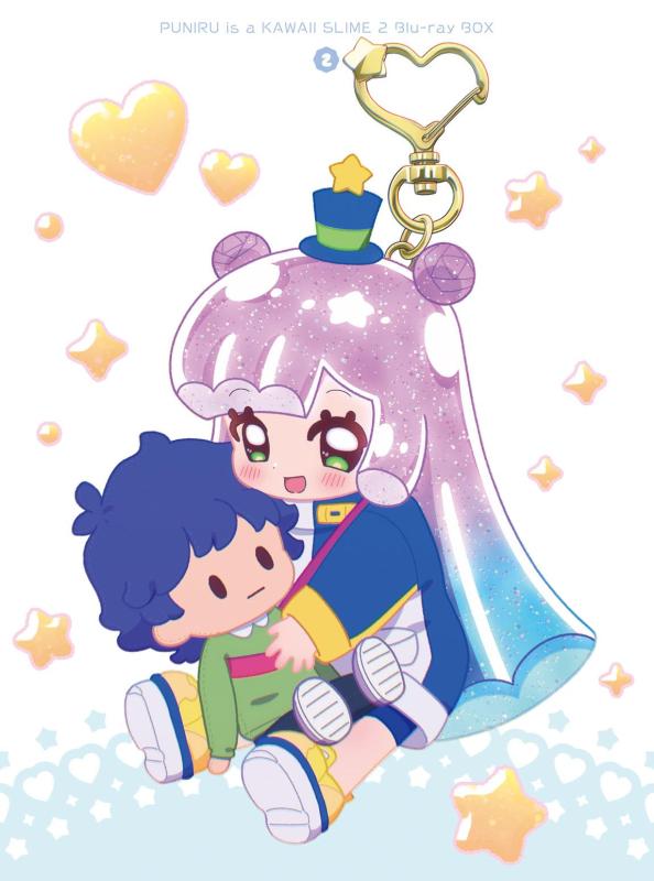 【中古】『ぷにるはかわいいスライム２』Blu-ray Box(2) 初回生み出すこと版（：Lサイズキャラファインマット付き添い人、製造業者排他的権利：まえだくん御師匠さん描き下ろしステッカー付き添い人) [