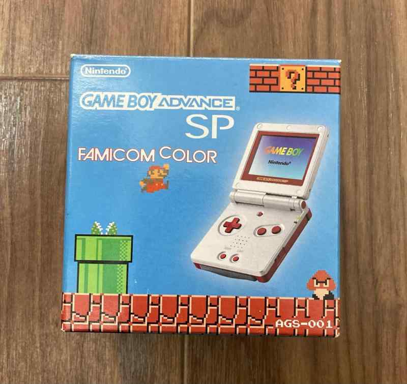 【中古】ゲームボーイアドバンスSP ファミコン色つや【製造業者生み出すこと為し終える】