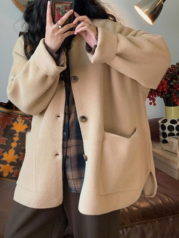 編み物 ジレー レディース 歳月 ゆったり 朦朦たる 無地 細長い切口入り口・入口 編み物 アウター お上さん服 並み並み丈 普段使い走り 伸び伸びする 体型押しかぶせる2 日用品雑貨・文房具・手芸-その他