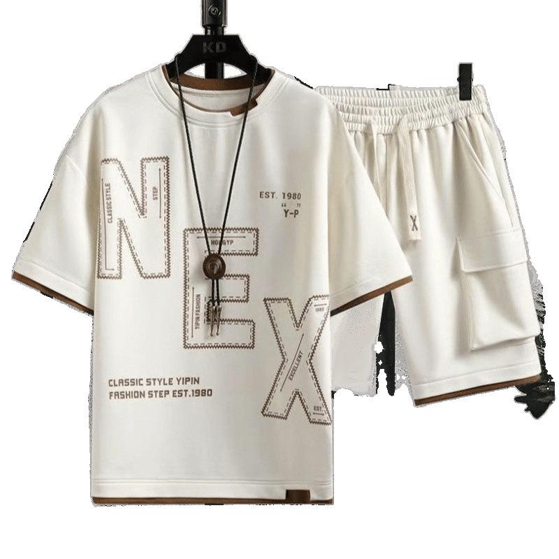 子供服 男の子用 高級感 カジュアル 半袖 Tシャツ 短パン 上下セット 部屋着 スポーツ 運動着 親子コーデ 春夏
