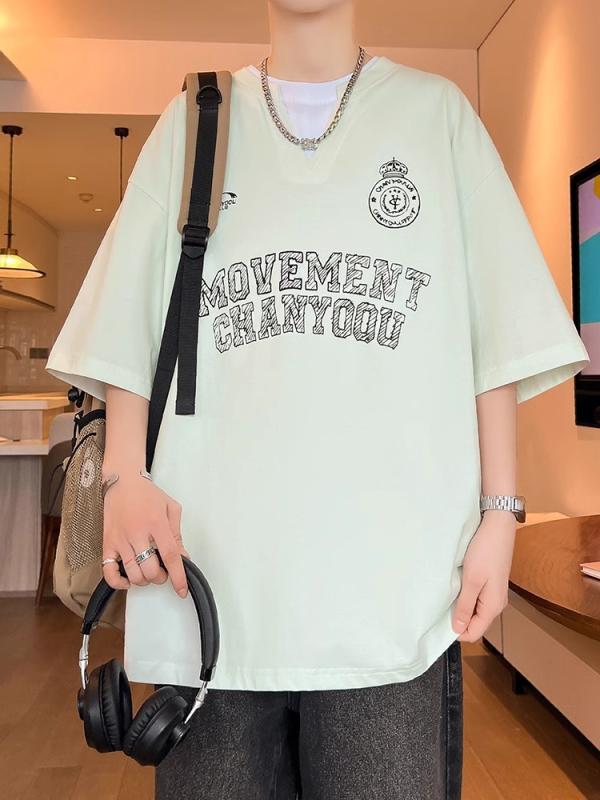 Tシャツ 男の子 キッズ ジュニア 半袖 トップス カットソー ゆったり 体型カバー 夏 大童 学生