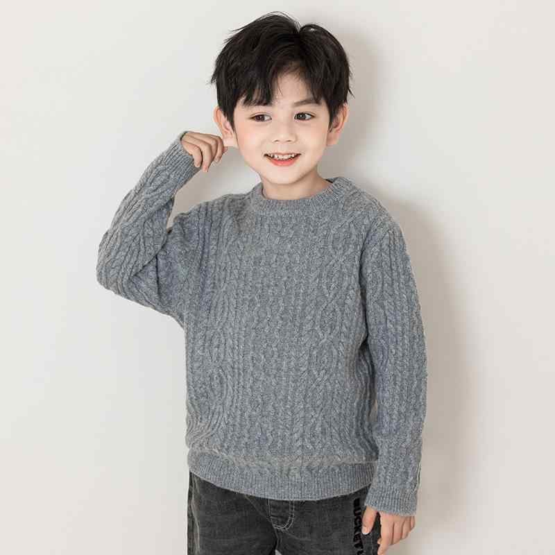 子供服 セーター 男の子用 メリノウール 100% ニット 厚手 ケーブル編み ゆったり あったか 秋冬2|ソファポテト