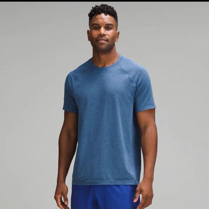 Tシャツ メンズ 男性用 薄手 スポーツ ラウンドネック 吸湿 速乾 ヨガ ウェア トレーニング 運動 ジム