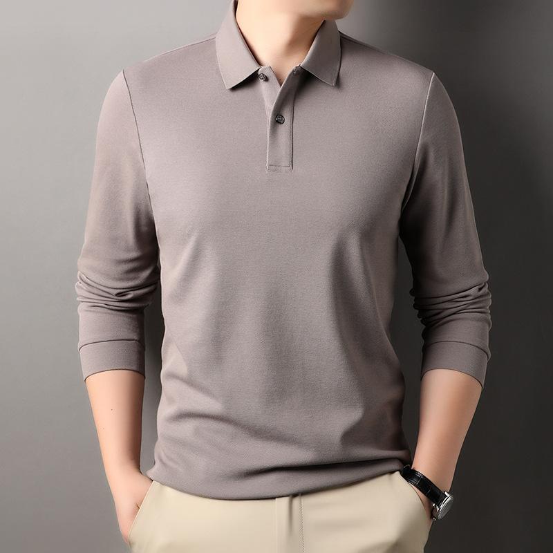 Tシャツ メンズ 男性用 長袖 春秋 ビジネス カジュアル トップス インナーシャツ 綿素材 快適
