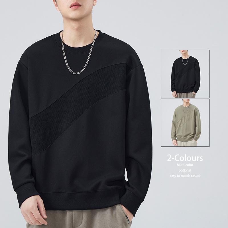 スウェット 男性用 トレーナー 秋冬 長袖 Tシャツ ゆったり 丸首 プルオーバー トップス カットソー カジュアル