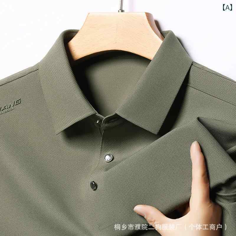 Tシャツ メンズ 男性用 半袖 薄手 接触冷感 快適 普段使い ポロシャツ トップス カットソー2