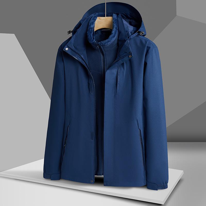 マウンテンパーカー 男性用 女性用 アウトドア ジャケット 秋冬 防寒 防風 登山 ウェア 4way 切り替え アウター