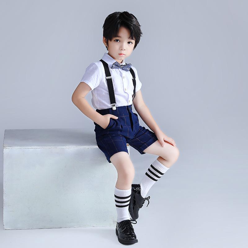 子供用 フォーマルウェア 半袖 サロペット セットアップ かわいい かっこいい 赤ちゃん ピアノ 発表会 演奏会 ショー おしゃれ