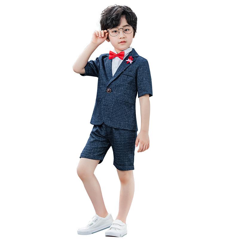 子供用 フォーマルスーツ 男の子 韓国風 カジュアル ジャケット & パンツ 上下セット 子供の日 発表会 演奏会 結婚式