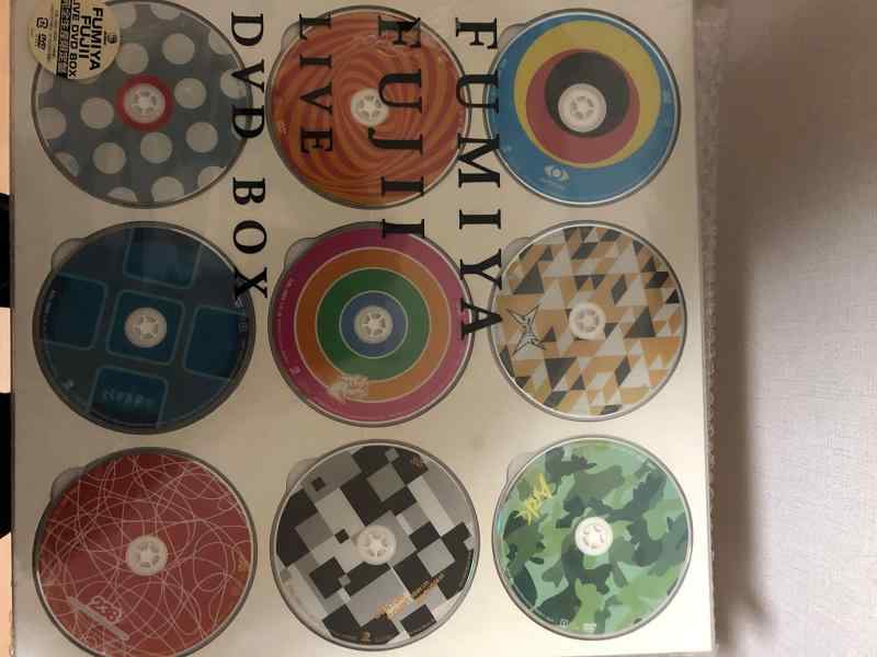 【中古】FUMIYA FUJII LIVE DVD BOX|ソファポテト