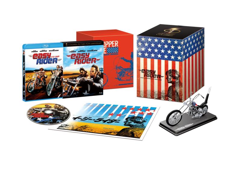 【中古】『イージー・ライダー』45周年記念BOX “バイク"ミニチュアレプリカ付き(初回版) [Blu-ray]