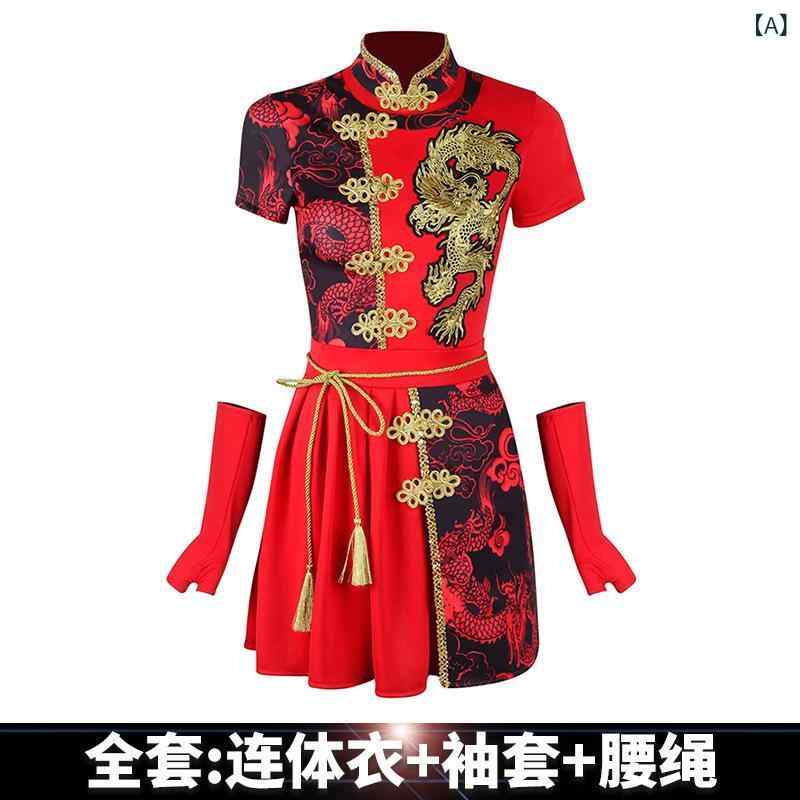 チャイナドレス レディース 中国風 舞台衣装 セクシー ジャズダンス DJ セットアップ ナイトクラブ2