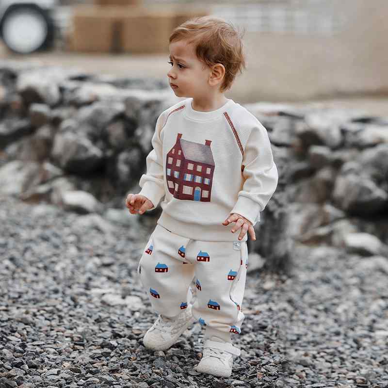 子供服 ベビー トレーナー セットアップ 男の子 上下セット 春秋 小さいサイズ