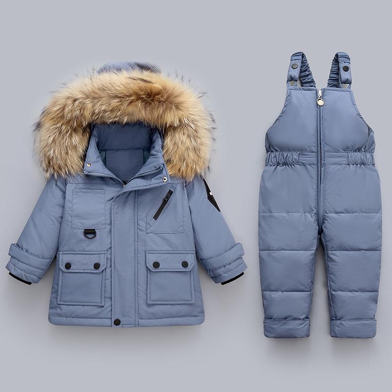 ベビー服 男の子 ダウンジャケット セットアップ 幼児 上下セット アウター 1歳 2歳 3歳 4歳 5歳 あったか