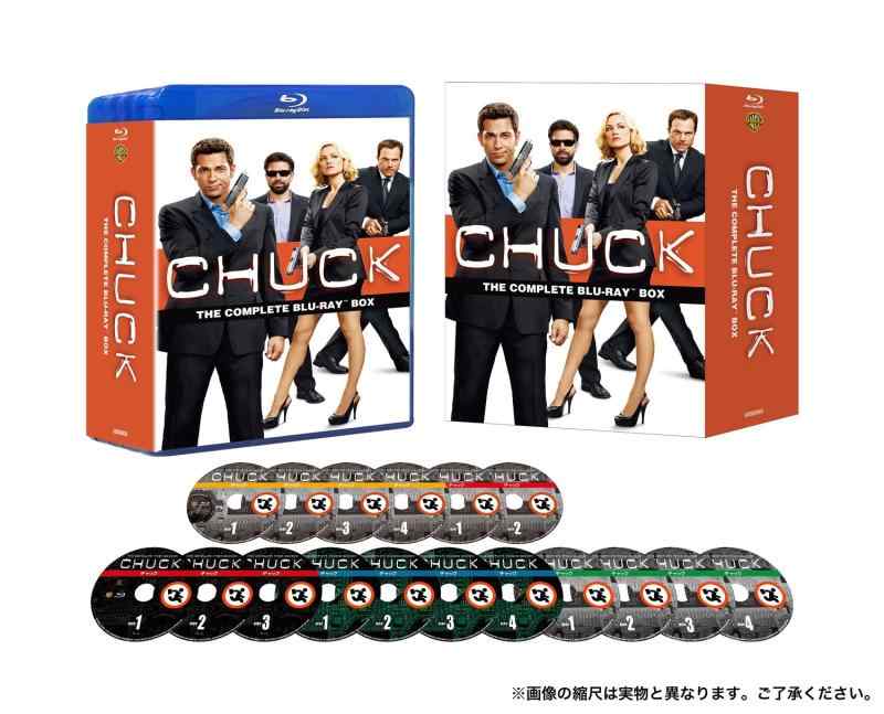 【中古】CHUCK/チャック <シーズン1-5> ブルーレイ全巻セット(17枚組) [Blu-ray]