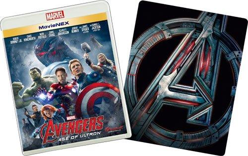 【中古】アベンジャーズ/エイジ・オブ・ウルトロン MovieNEXプラス3Dスチールブック:オンライン数量商品 [ブルーレイ3D+ブルーレイ+DVD+デジタルコピー(クラウド対応)+MovieNEXワールド] [Blu-ray]｜ソファポテト