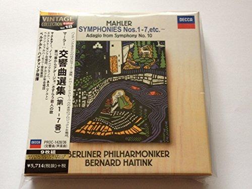 【中古】マーラー:交響曲選集(第1-7番、10番アダージョ、さすらう若人の歌)