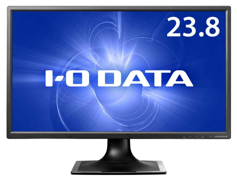【中古】I-O DATA 23.8型液晶見せびらかす 黒いこと LCD-MF244EDSB ディスプレイ-パソコン・周辺機器