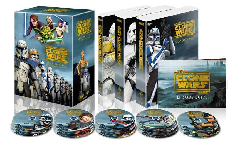 【中古】スター・ウォーズ:クローン・ウォーズ 時節1-5 コンプリート・セッ ト(22枚組) [ヴィデオディスク]