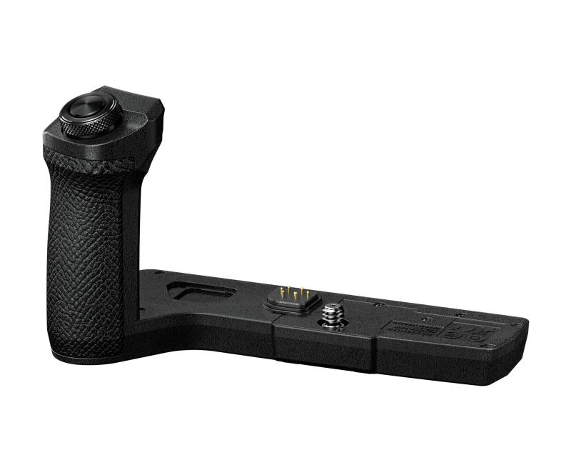 【中古】OLYMPUS 銀鏡受け答え一眼写真機 OM-D E-M5 MarkIII用 写真機手持ち部分 ECG-5 その他-家電