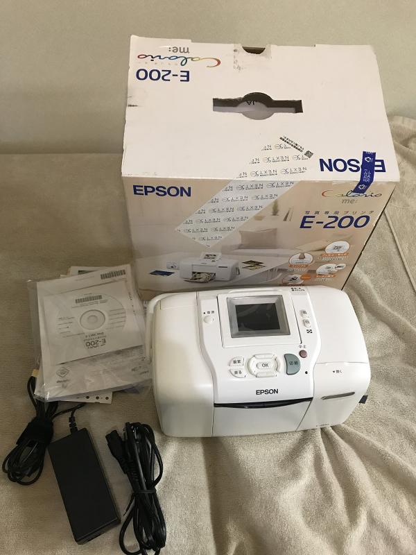 【中古】旧模範例 エプソン カラリオミー E-200