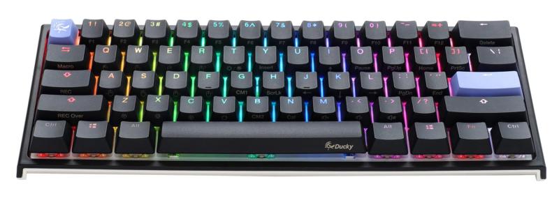 【中古】DUCKY ゲーミングキーボード One 2 Mini RGB 60％ version シルバー軸(英語配列) dk-one2-rgb-mini-silver-rat ［USB /有線］｜ソファポテト