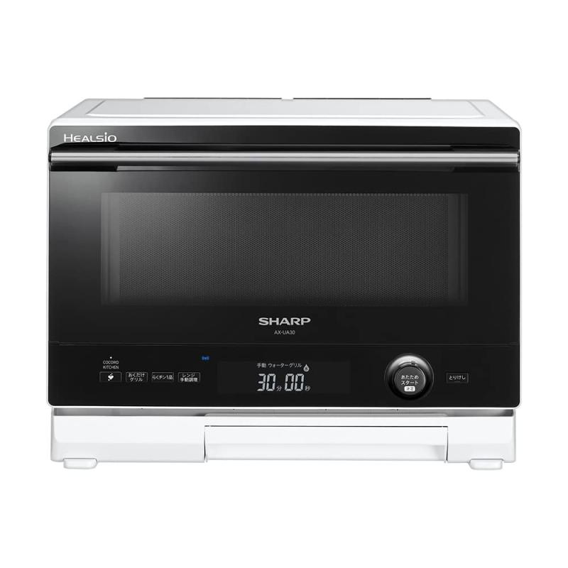 【中古】シャープ ウォーターオーブンヘルシオ AX-UA30-W ホワイト