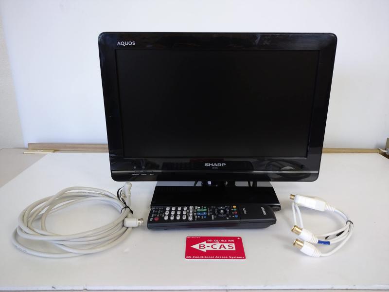 【中古】SHARP 16型 高品位テレビ 液晶テレビ受像機 AQUOS LC-16K5