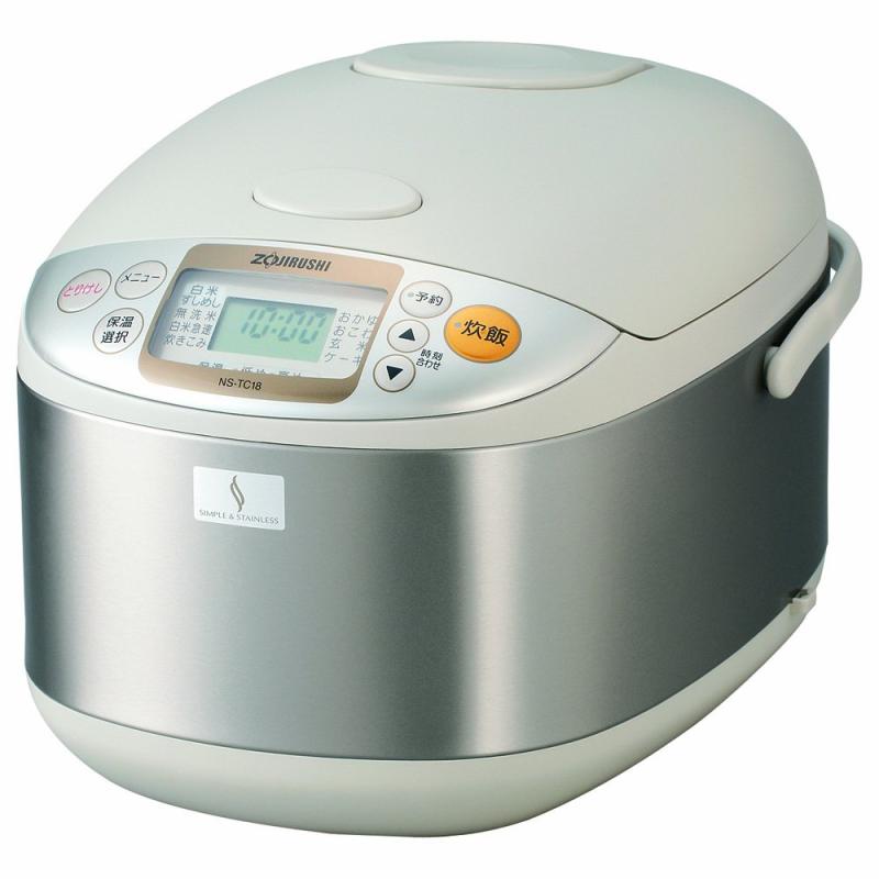 【中古】象印 炊飯器 パソコン式 ステンレス鋼