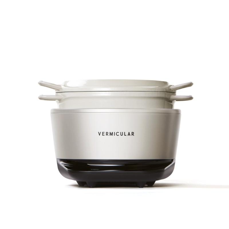 【中古】バーミキュラ(Vermicular) ライスポットミニ 3合炊き 炊飯器 専用レシピブック付