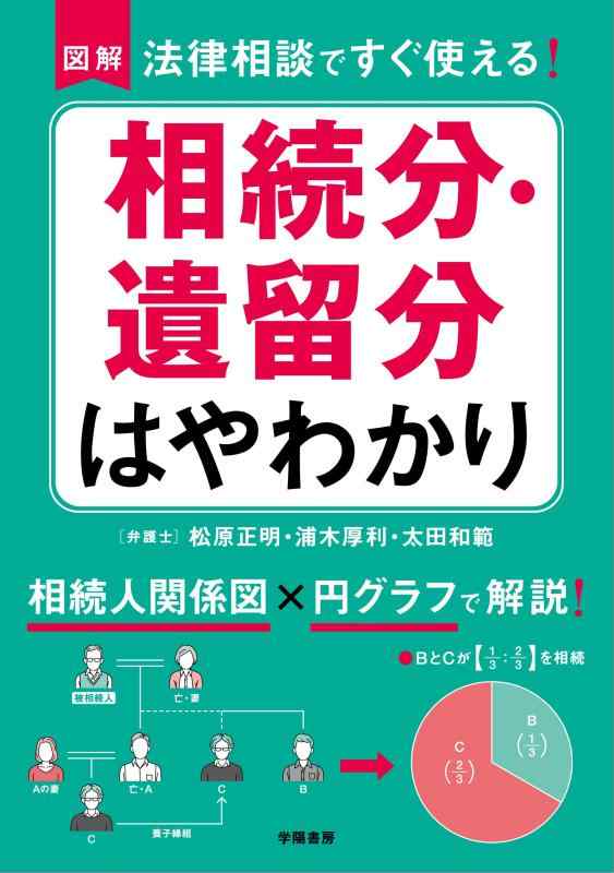 【中古】図解　法律相談ですぐ使える　相続分・遺留分はやわかり｜ソファポテト