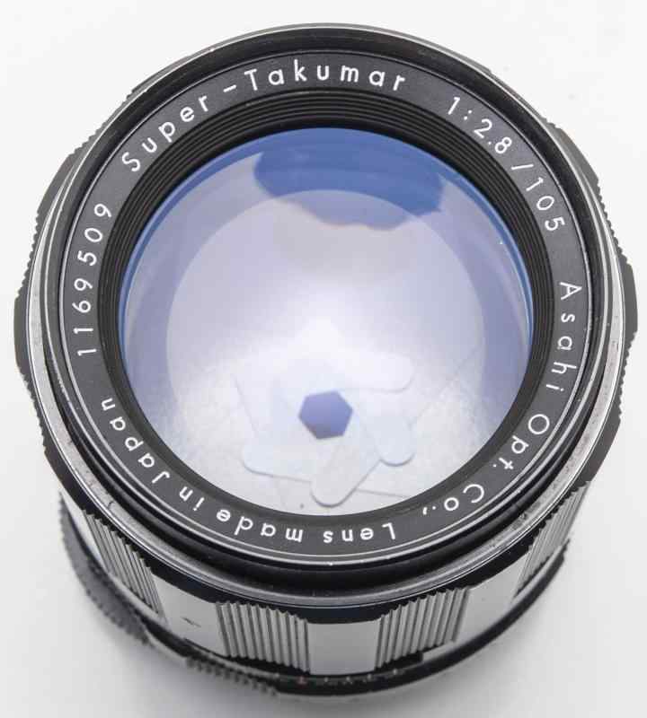 【中古】ペンタックス アサヒ スーパータクマー 2.8 105粍 105粍 - M42 M 42 デジタル