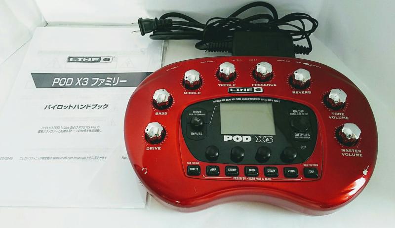 【中古】LINE6 POD X3