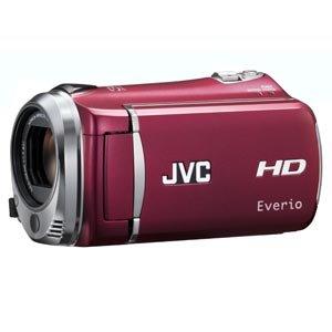 【中古】JVCケンウッド JVC 32GBフルハイビジョンメモリームービー レッド GZ-HM350-R|ソファポテト
