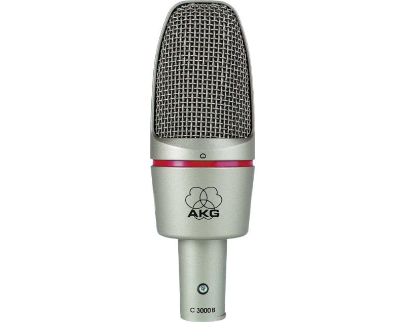 【中古】AKGコンデンサー型 マイクロホン C3000B