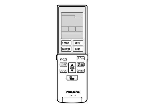 【中古】Panasonic エアコン用リモコン CWA75C3956X