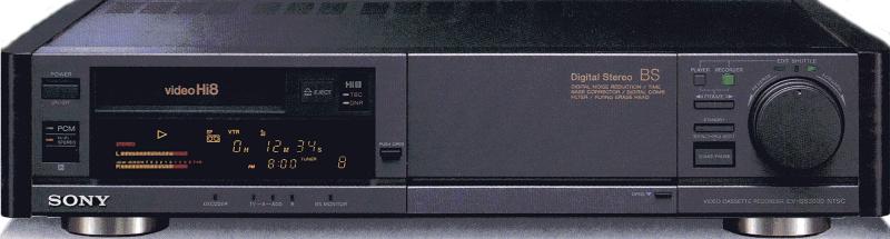 【中古】SONY EV-BS3000 hi8 ビデオデッキ (premium vintage)