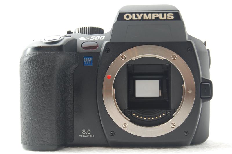 【中古】OLYMPUS デジタル一眼レフカメラ E-500 ブラック ボディ単体