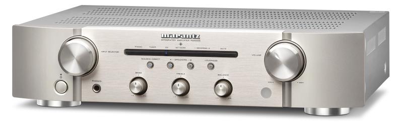 【中古】マランツ Marantz PM5005 プリメインアンプ エントリー位置付け しろがね色ゴールド PM5005/FN