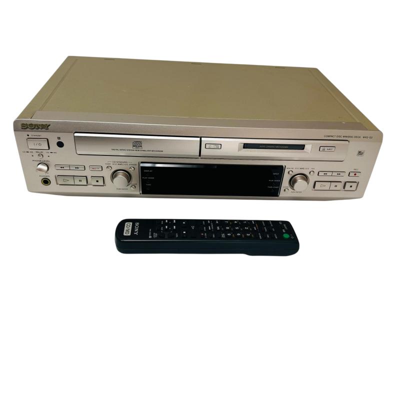 【中古】SONY ソニー MXD-D2 MDレコーダー/CDプレーヤー 一体型デッキ｜ソファポテト