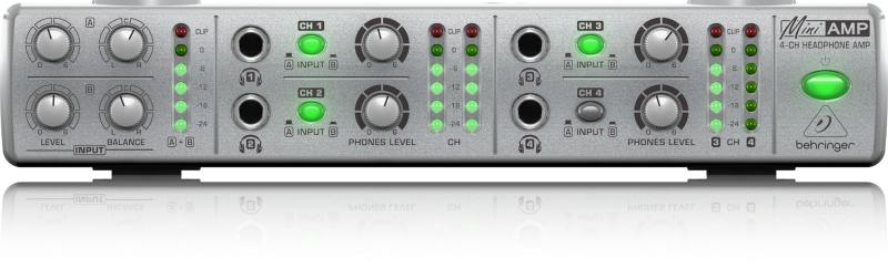 【中古】BEHRINGER べリンガー ヘッドフォン ヘッドフォンアンプ AMP800